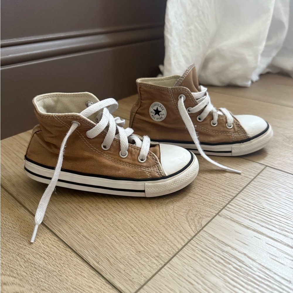 Converse Kids High-Top Sneakers - Brown